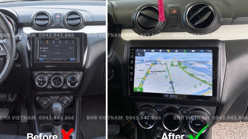 Màn hình DVD Android xe Suzuki Swift 2019 - nay | Vitech Pro